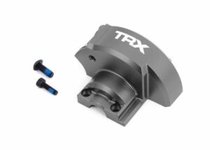 traxxas cover, gear (gray anodized 6061 t6 aluminum) trx10287 gray
