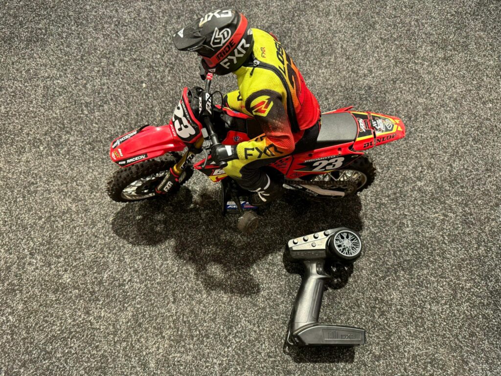 losi 1/4 promoto mx motorcycle rtr fxr (kleine beschadiging aan het chassis)!