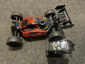 t2m pirate 4wd nitro rc buggy rtr in een mooie staat!