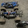 traxxas rustler 4x4 ultimate vxl brushless stadium truck rtr tsm 2.4ghz blauw echt in een top staat als nieuw met garantie!