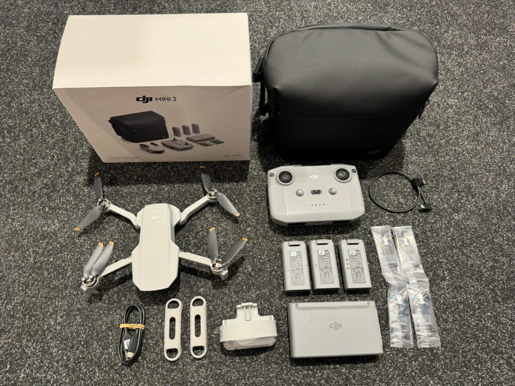 dji mini 2 fly more combo echt in een top staat met 1 jaar garantie!