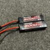 2x traxxas power cell lipo 5000mah 11.1v 3s 25c id – trx2872x echt als nieuw!