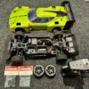 arrma 1/8 vendetta 4x4 3s blx speed bash racer rtr in de kleur geel (gebruikt)!