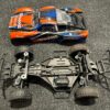 traxxas slash 2wd chassis compleet met body!