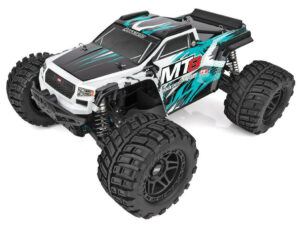 team associated rival mt8 teal rtr truck brusless 4 6s rated