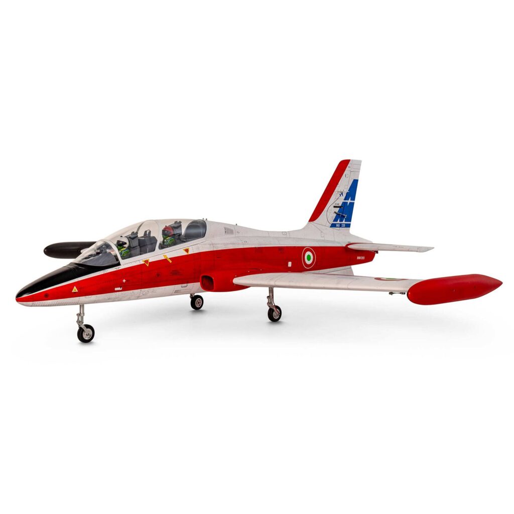 hangar 9 aermacchi mb 339 60 86n scale military turbine jet arf 84"