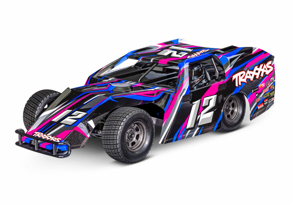 traxxas mudboss slash bl 2s brushless rtr roze