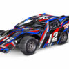 traxxas mudboss slash bl 2s brushless rtr rood