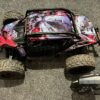 arrma 1/7 fireteam 6s 4wd blx speed assault vehicle rtr met speed demon sticker in een nette staat!