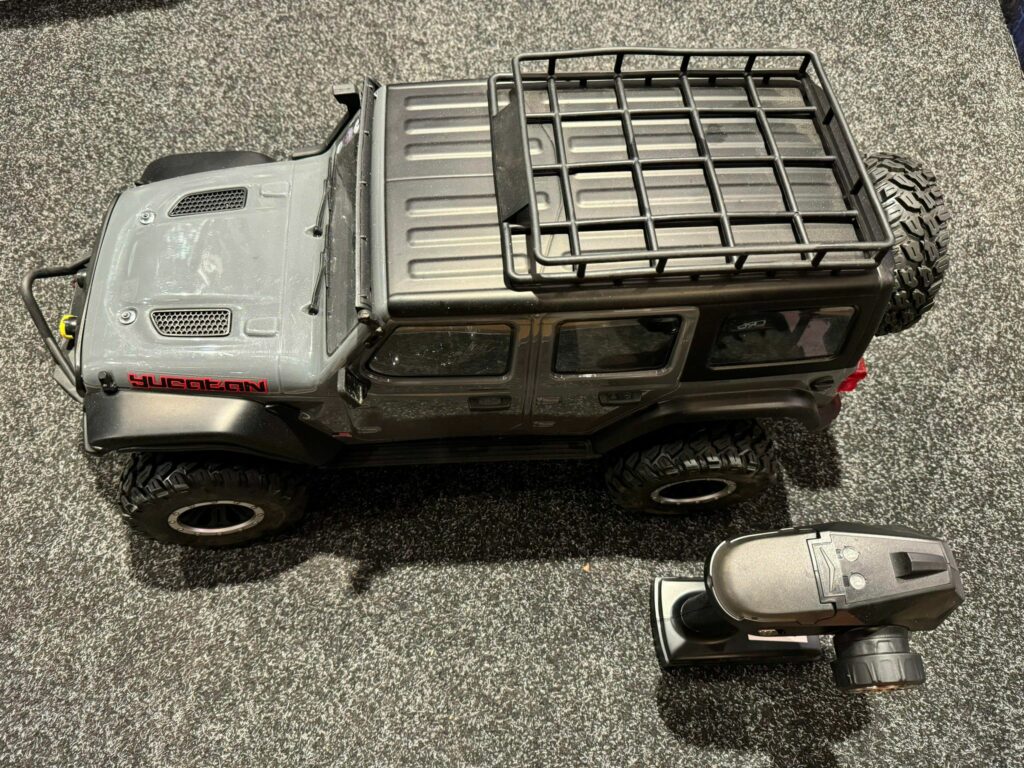 absima 1/8 ep crawler cr1.8 yucatan dark grey rtr in een goede staat!