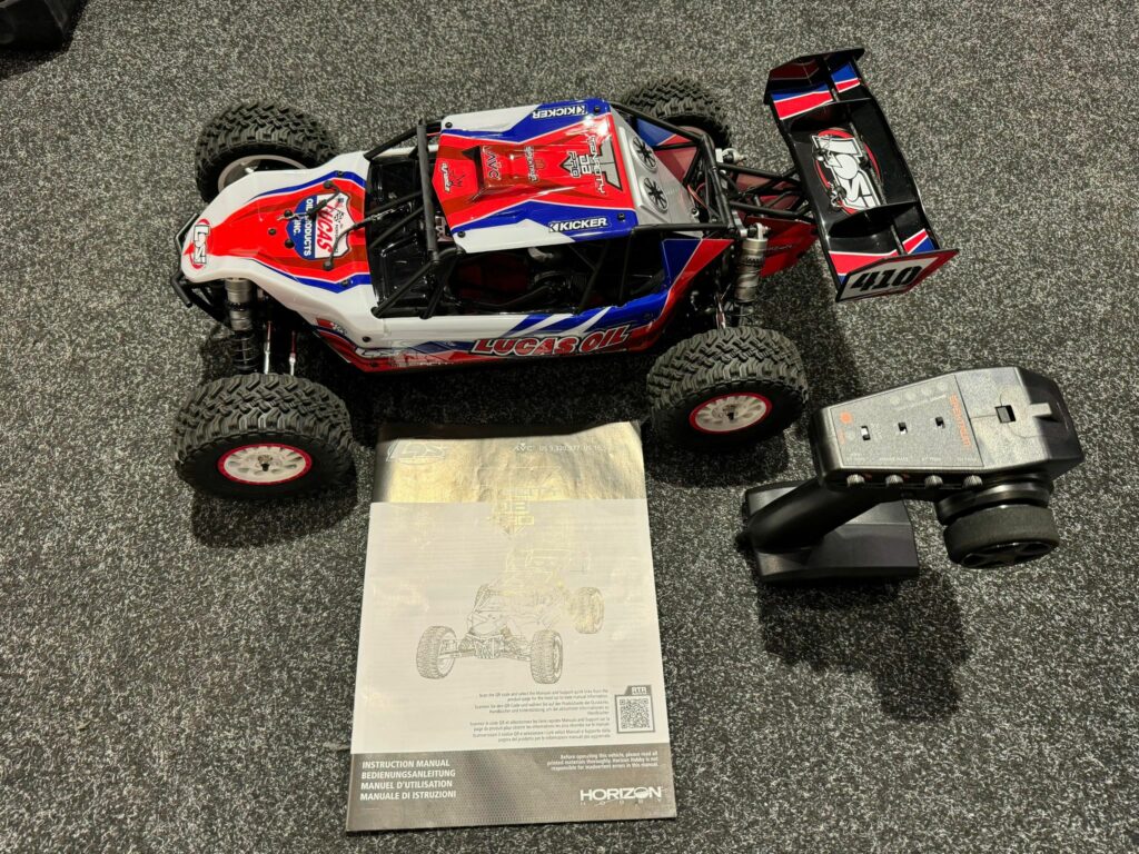 losi 1/10 tenacity db pro 4wd desert buggy brushless smart lucas oil rtr echt in een top staat!