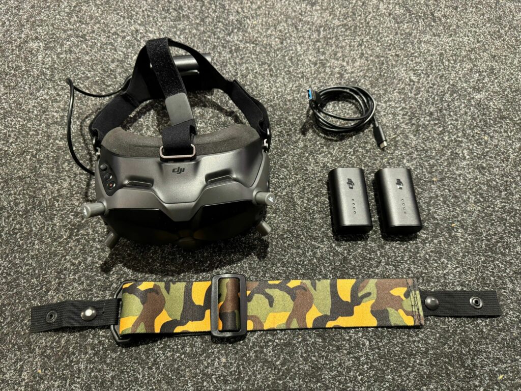 dji fpv goggles v2 compleet met 2e dji accu met 1 jaar garantie!