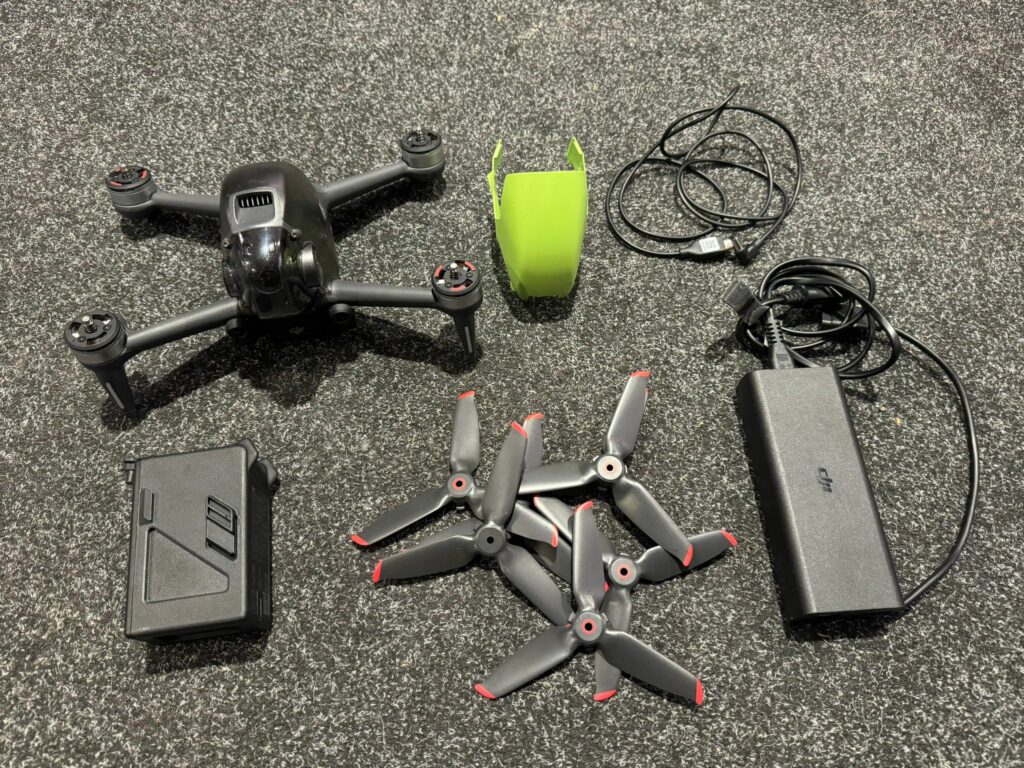 dji fpv combo compleet met accu en lader (zonder goggles en zender)!