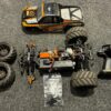 hpi bullet mt flux 4wd 1/10 brushless monster truck rtr 2.4ghz (opknapper / heeft wat werk nodig)!