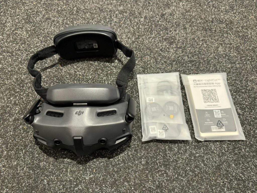 dji goggles 3 helemaal nieuw (is niet aangeweest)!