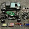 mst drift car 1/10 compleet met hobbywing regelaar + hobbywing d10 motor + ontvanger + lipo batterij en extra onderdelen in een goede staat!