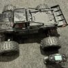 arrma 1/5 outcast 4wd extreme bash roller stunt truck black + hobbywing max5 regelaar + castle creations 800kv motor + metalen servo + zender set (achter diff defect)!