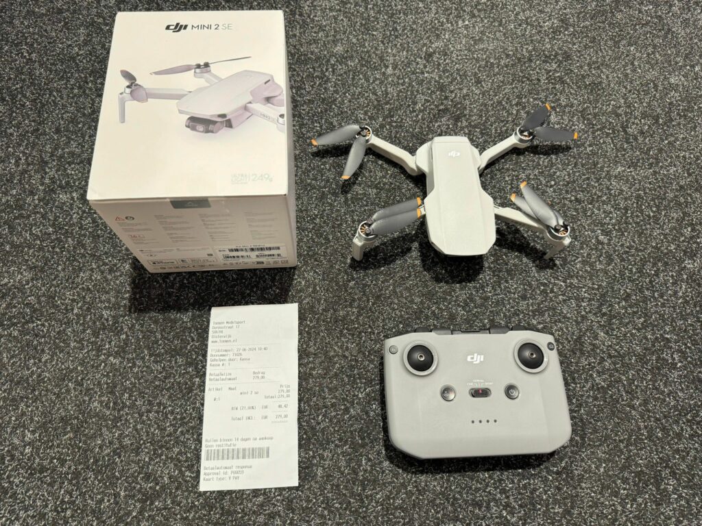 dji mini 2 se (1 week jong) echt als nieuw met garantie!