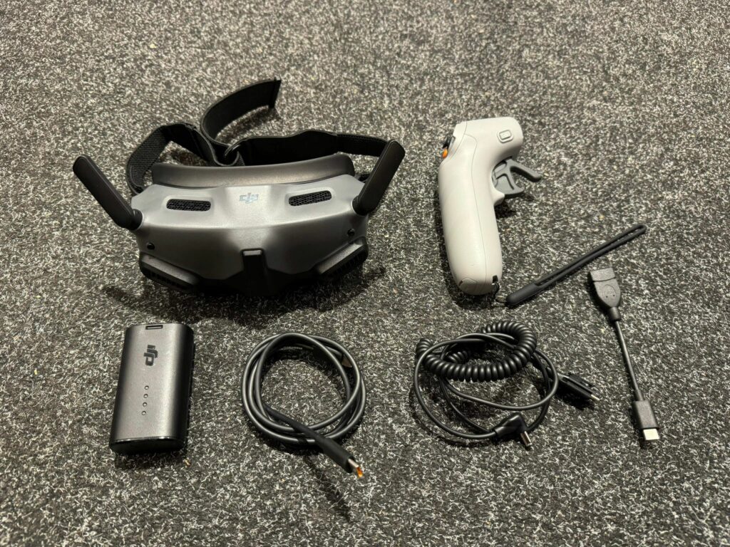 dji goggles 2 + dji rc motion 2 combo echt als nieuw!