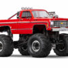 traxxas trx 4mt 1/18 chevrolet k10 monster truck rood