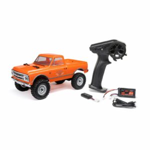 axial 1/24 scx24 1967 chevrolet c10 4wd brushed truck rtr oranje