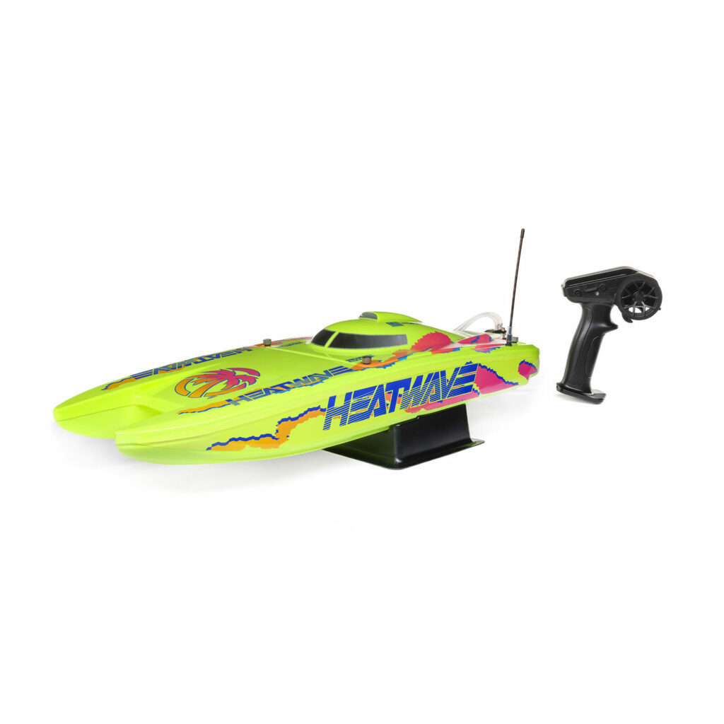 proboat blackjack 24" v2 catamaran brushless rtr heat wave visual