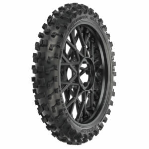proline 1/4 dunlop geomax mx33 cr4 front tire mtd black: promoto mx