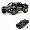 arrma 1/7 pre cut 1997 ford f 150 trophy truck riviera black body arrma mojave