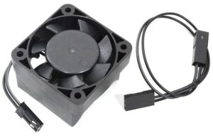 integy air scoop shroud w/ high speed cooling fan 40x40mm jst plug 6v 8.4v 14, 000rpm