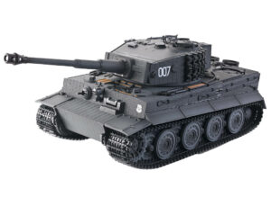 taigen 1/24 tiger 1 ir battle rc tank late version grijs