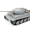 taigen 1/24 tiger 1 ir battle rc tank late version – grijs (base)