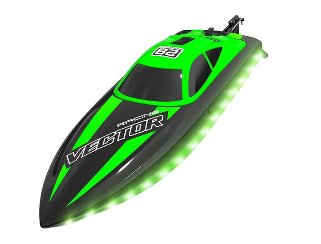 volantex racent vector lumen rc boot rtr groen