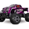 traxxas stampede 2wd bl 2s hd brushless electro monster truck rtr roze + gratis power pack t.w.v. €64.95