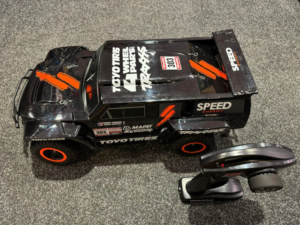 traxxas slash 2wd vxl brushless robby gordon short course truck rtr in een zeer nette staat (zeer uniek)!