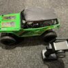 axial wraith 1.9 4wd brushed rtr met hobbywing regelaar en power hd 20kg servo in de kleur groen (nette auto)!