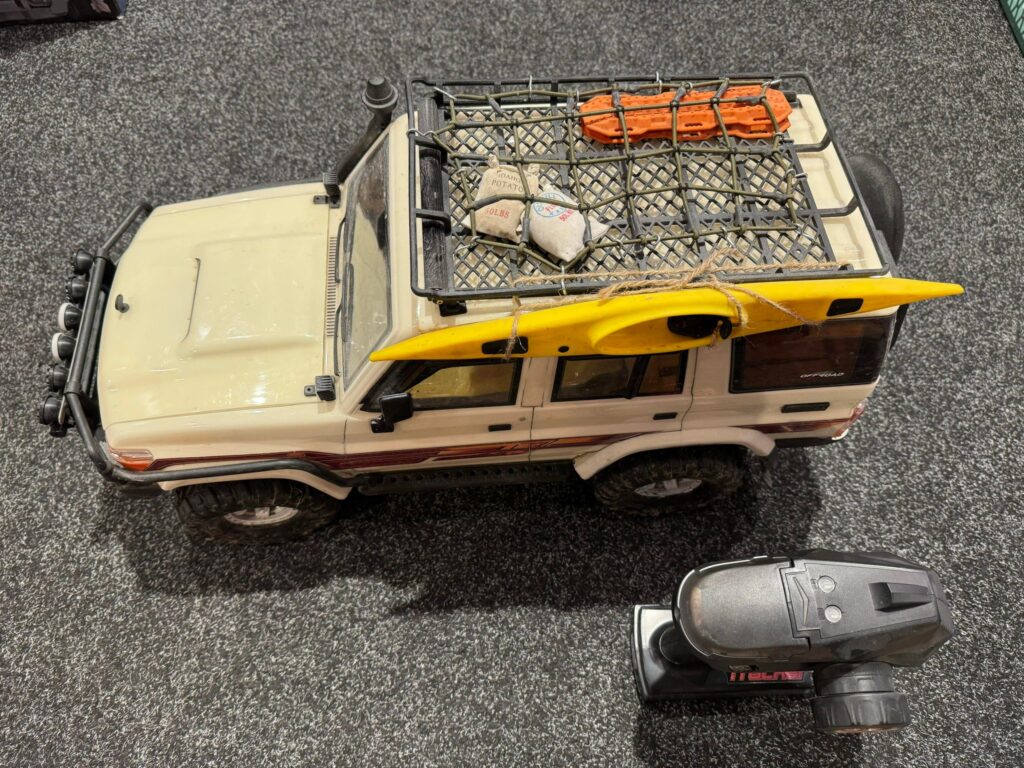 ftx 1/10 outback tracker 4x4 electro crawler rtr (gebruikt maar in orde)!