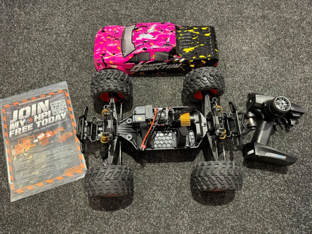 maverick quantum 4wd brushless monster truck rtr (nieuw)!