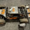 team losi 1/5 dbxl e 2.0 v2 4wd brushless desert buggy fox body rtr smart (spektrum dx3) (gebruikt / body wat minder)!