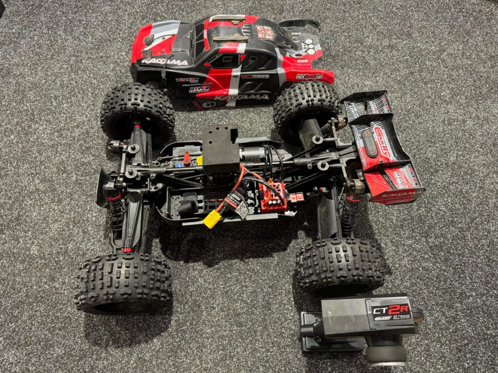 team corally kagama 6s xp brushless power rtr rood in een nette staat met 1 jaar garantie!