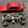 tamiya onroad chassis met body (opknapper / geen garantie)!