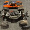 traxxas x maxx 8s (hobbywing max5 en hobbywing 1100kv motor) brushless monster truck rtr + proline badlands banden + wfo motorsteun + rpm onderdelen!