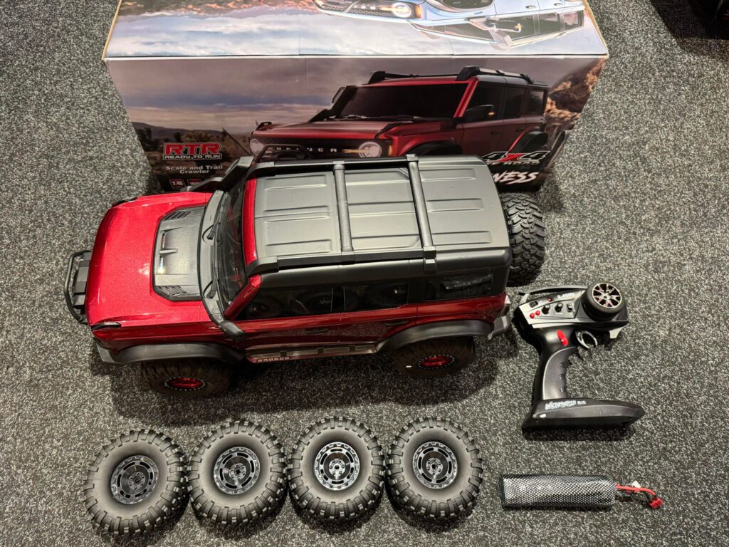 wilderness bronco 1/10 crawler rtr met aluminium velgen echt in een nieuwstaat!