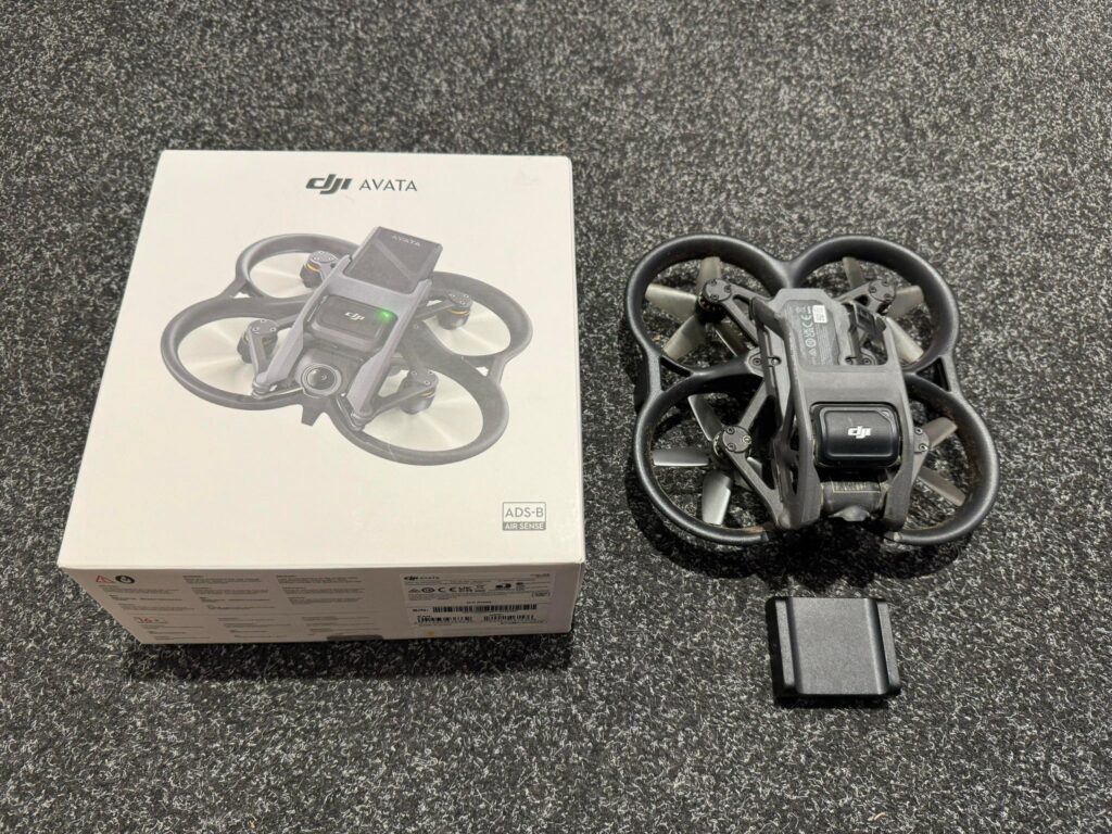 dji avata 1 (vliegt gewoon) lens is beschadigd (zonder accu)!