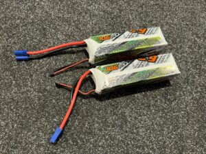 2x cnhl 4s 6200mah lipo batterijen met ec5 stekker in een goede staat!