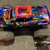 traxxas x maxx 8s brushless monster truck rtr met traxxas led set rock & roll in een top staat met 1 jaar garantie!