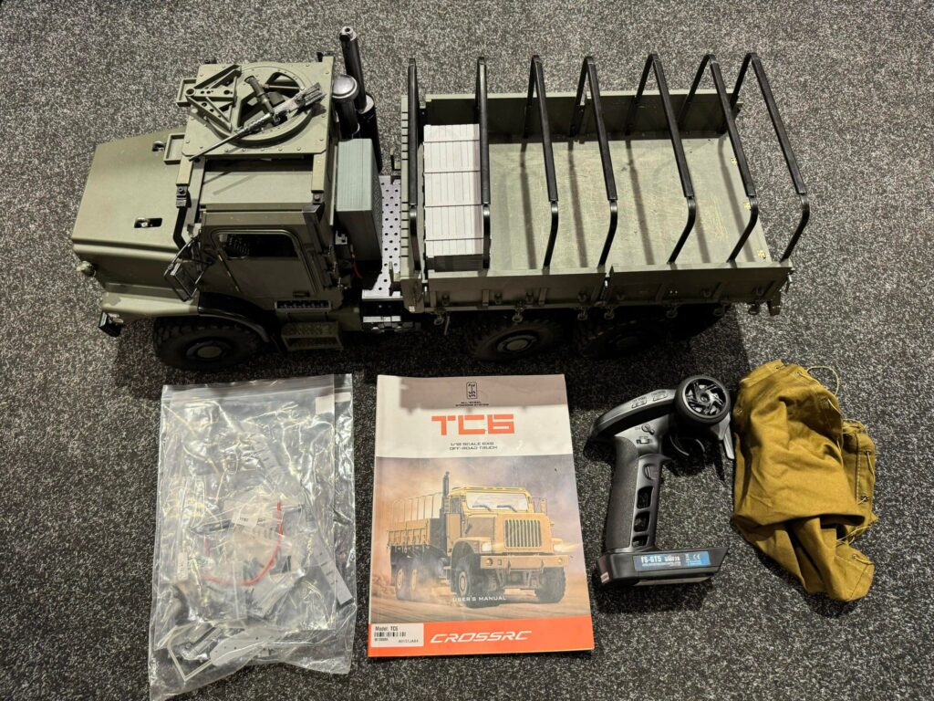 cross rc crawling kit tc6 (flagship version) 1/12 compleet ready to run met zender!