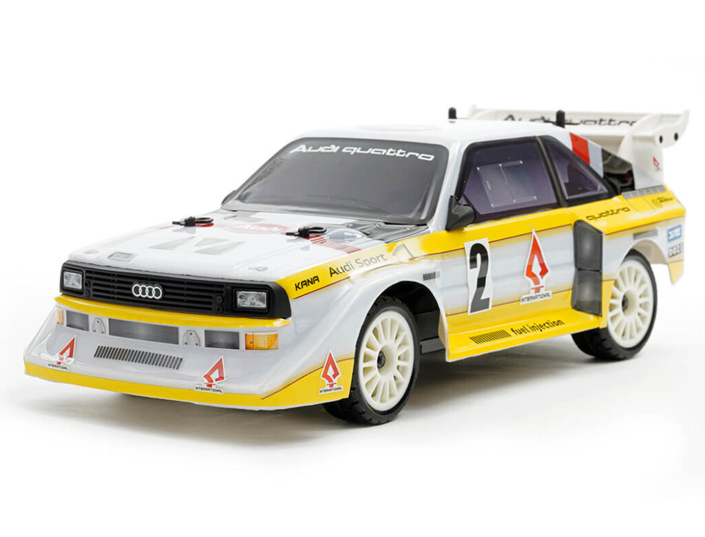 carisma gt24 audi sport quattro s1 1985 1/24 micro rtr