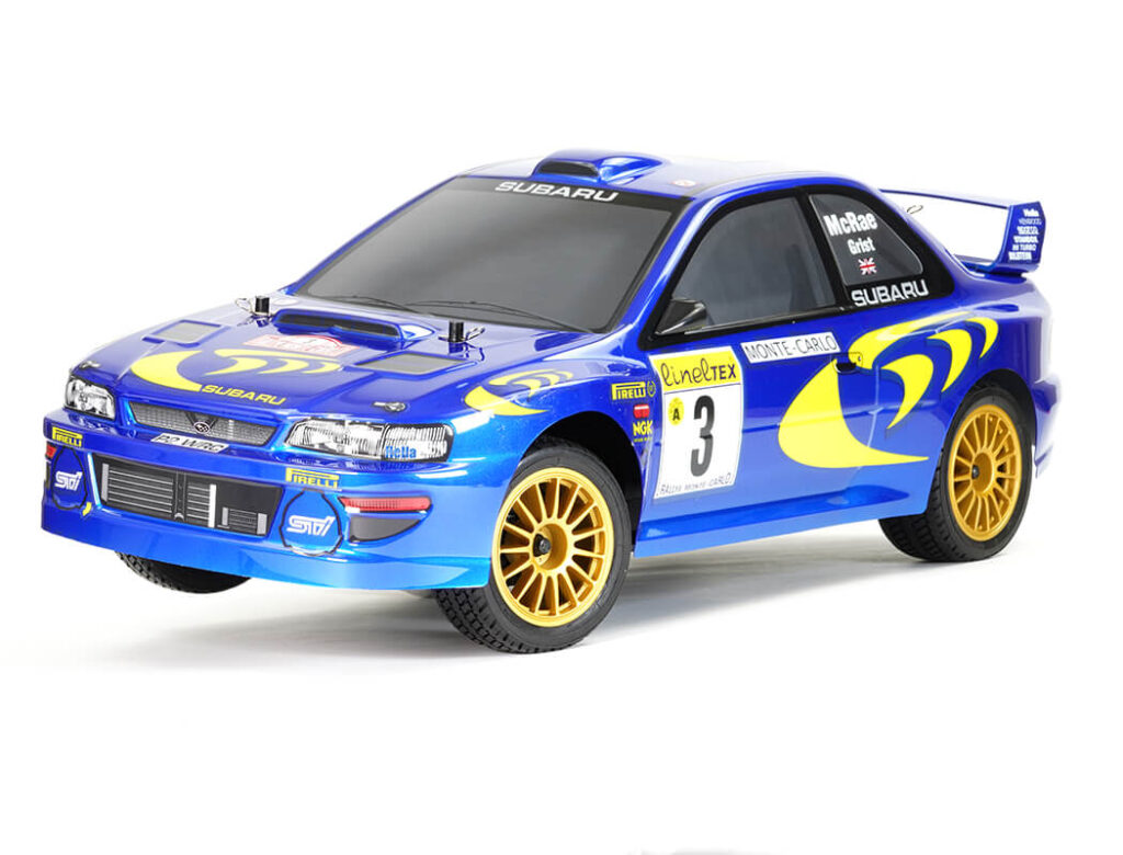 carisma m48s subaru impreza wrc 1997 1/8 brushless rtr (2024 versie)