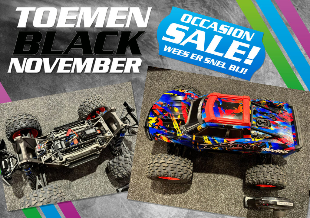 traxxas x maxx 8s brushless monster truck rtr met traxxas led set rock & roll in een top staat met 1 jaar garantie!