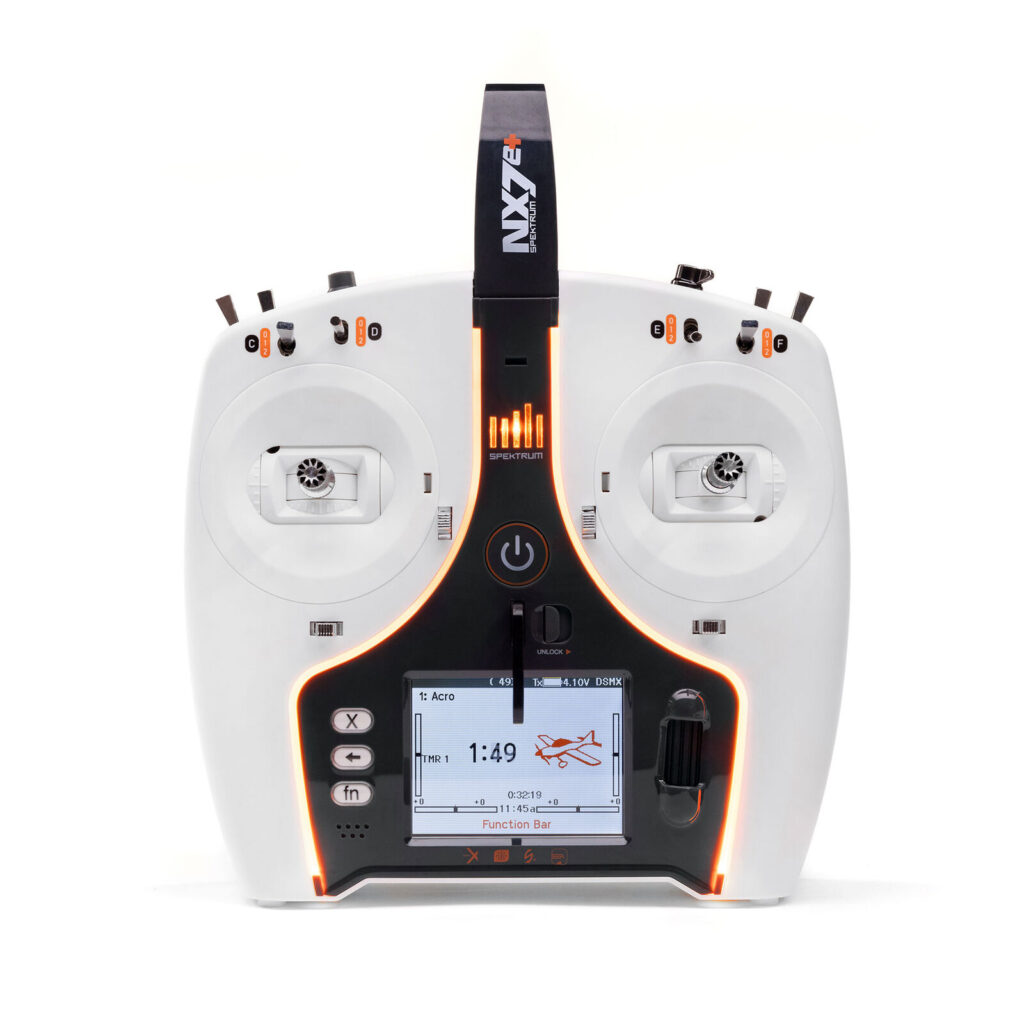 spektrum nx7e+ 14 kanaals dsmx transmitter only